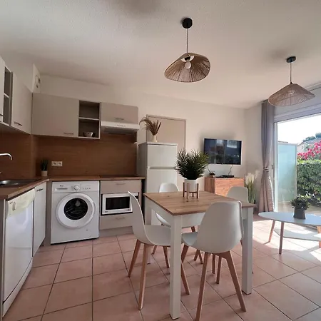 Apparemment Rdc Climatisé Avec Piscine, Terrasse Et Parking - App 1502 * Gruissan