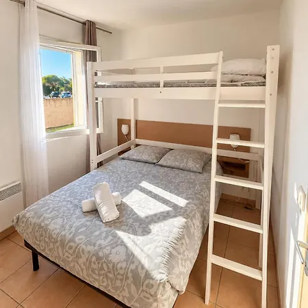 Appartamento Apparemment Rdc Climatisé Avec Piscine, Terrasse Et Parking - App 1502 Gruissan